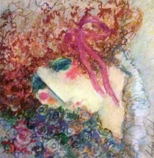 Scarlet Ribbon Limited Edition Print - Barbara Wood Scarlet Ribbon Limited Edition Print - Barbara Wood