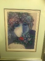 One Rose AP 1990 Limited Edition Print by Barbara Wood - 1 One Rose AP 1990 Limited Edition Print by Barbara Wood - 1