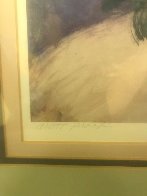 One Rose AP 1990 Limited Edition Print by Barbara Wood - 3 One Rose AP 1990 Limited Edition Print by Barbara Wood - 3