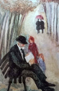 Untitled (Portrait of a Man) Limited Edition Print - Barbara Wood Untitled (Portrait of a Man) Limited Edition Print - Barbara Wood