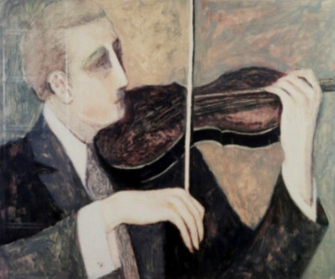 Violin - Huge Limited Edition Print - Barbara Wood