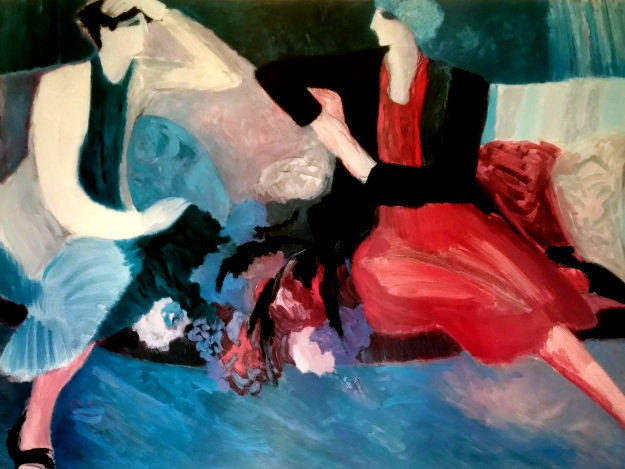 Best Friends Lithograph 25x36 by Barbara Wood - For Sale on