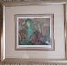 Pensive Woman 1980 Limited Edition Print by Barbara Wood - 1