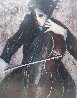 Cellist 2003 - Huge Limited Edition Print by Barbara Wood - 2