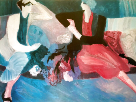 Best Friends 1990 - Huge Limited Edition Print - Barbara Wood