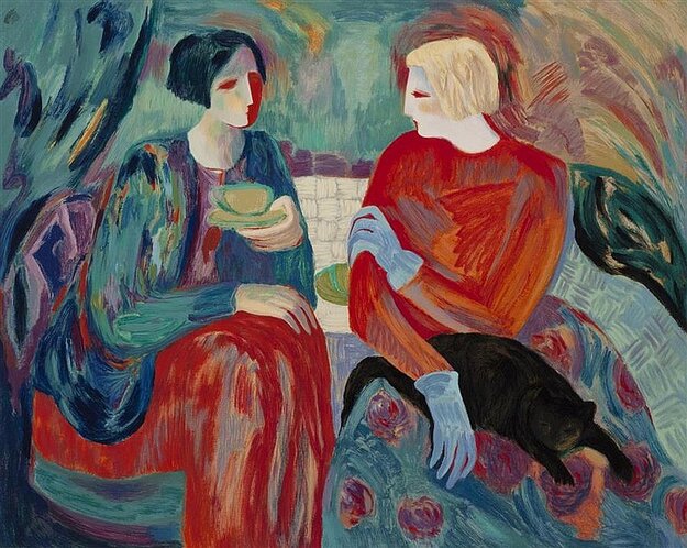絵画 Barbara Wood Vintage Print 