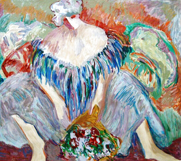 Pensive Woman 2001 by Barbara Wood - For Sale on Art Brokerage