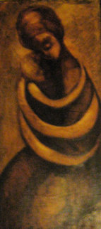 Untitled Painting 32x20 Original Painting - Barbara Wood Untitled Painting 32x20 Original Painting - Barbara Wood