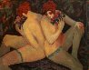 Nudes With Flowers  1998 Limited Edition Print by Barbara Wood - 0