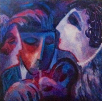 Masquerade 1990 Limited Edition Print - Barbara Wood Masquerade 1990 Limited Edition Print - Barbara Wood
