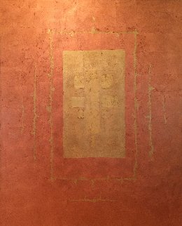 Golden Windows 60x48 Original Painting - Marjorie Wood Hamlin Golden Windows 60x48 Original Painting - Marjorie Wood Hamlin