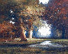 Autumn Vista 25x28 Original Painting by Robert Wood - 0