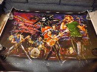 Skulls on Stage II 2009 Limited Edition Print by Ronnie Wood (Rolling Stones) - 2 Skulls on Stage II 2009 Limited Edition Print by Ronnie Wood (Rolling Stones) - 2