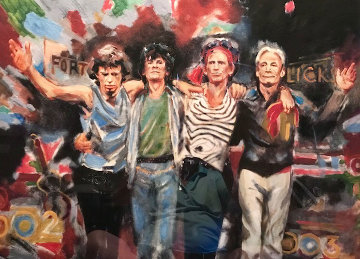Forty Licks 1996 Limited Edition Print - Ronnie Wood (Rolling Stones) Forty Licks 1996 Limited Edition Print - Ronnie Wood (Rolling Stones)