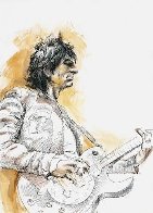 Live Studies Suite of Four 2000 Limited Edition Print by Ronnie Wood (Rolling Stones) - 1 Live Studies Suite of Four 2000 Limited Edition Print by Ronnie Wood (Rolling Stones) - 1
