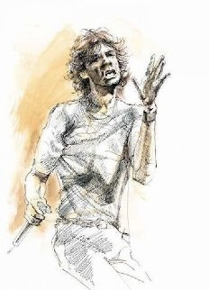 Live Studies Suite of Four 2000 Limited Edition Print - Ronnie Wood (Rolling Stones)