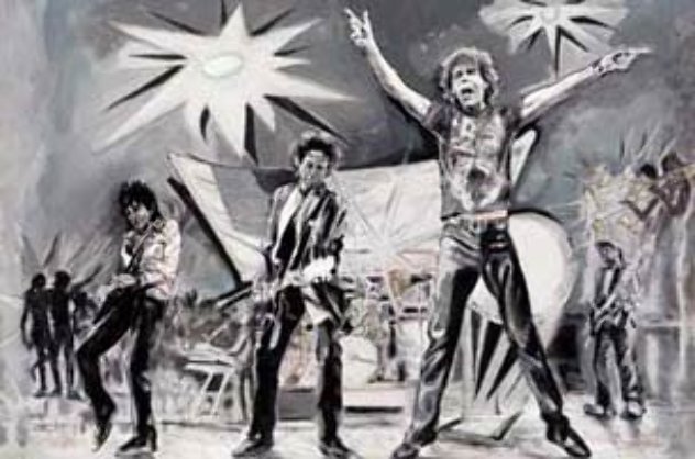 Bigger Bang 2005 Limited Edition Print by Ronnie Wood (Rolling Stones)