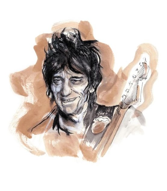 Drawn to Life: Ronnie Limited Edition Print by Ronnie Wood (Rolling Stones)