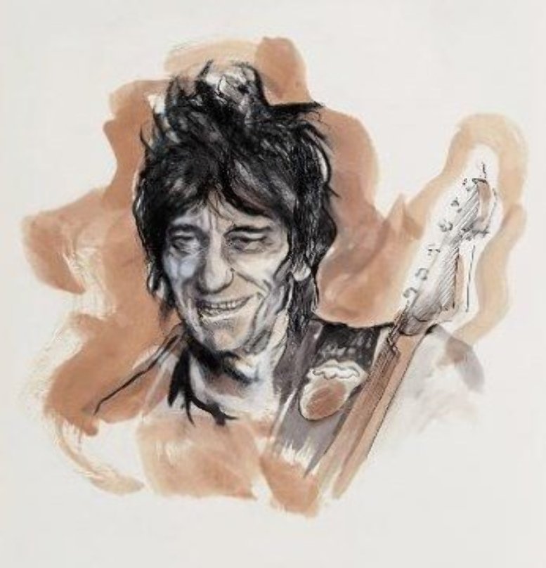 Ronnie Wood, Artwork For Sale, Wanted