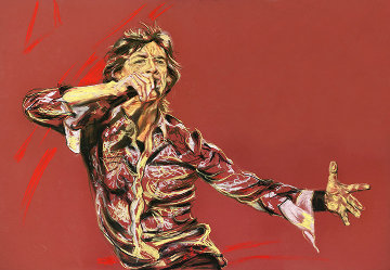 Outstretched Limited Edition Print - Ronnie Wood (Rolling Stones)