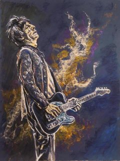 Self Portrait II HS Limited Edition Print - Ronnie Wood (Rolling Stones)