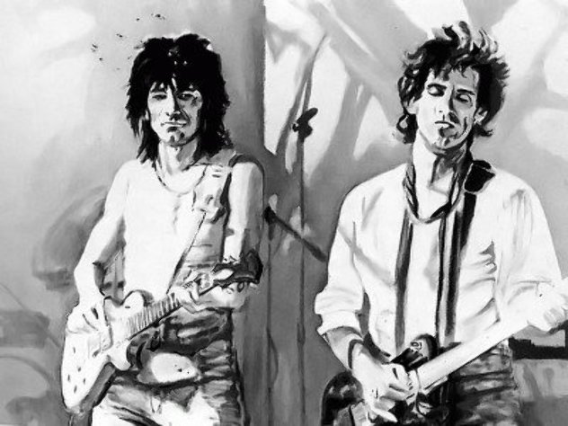 Philadephia 1981 Limited Edition Print by Ronnie Wood (Rolling Stones)