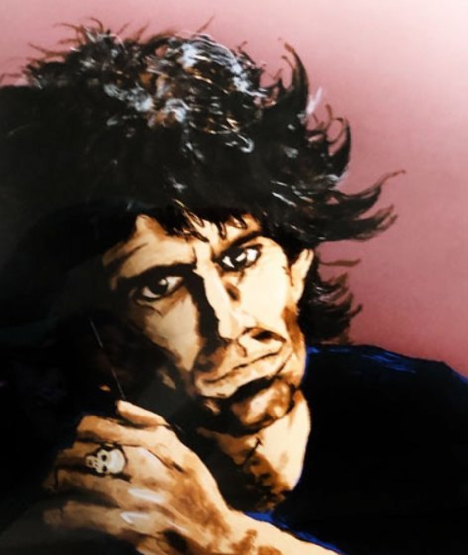 Keith III 1991 Limited Edition Print by Ronnie Wood (Rolling Stones) Keith III 1991 Limited Edition Print by Ronnie Wood (Rolling Stones)