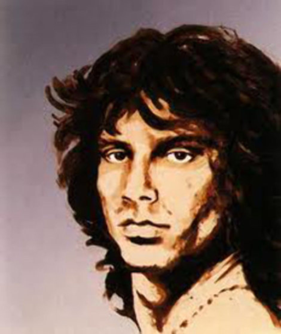 Jim Morrison 1991 Limited Edition Print by Ronnie Wood (Rolling Stones) Jim Morrison 1991 Limited Edition Print by Ronnie Wood (Rolling Stones)