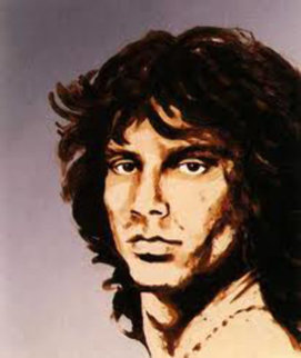 Jim Morrison 1991 Limited Edition Print - Ronnie Wood (Rolling Stones)