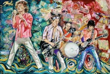 What Price Tickets Limited Edition Print - Ronnie Wood (Rolling Stones)