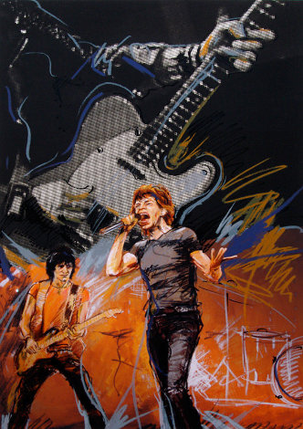 Weaving 2006 Limited Edition Print - Ronnie Wood (Rolling Stones)
