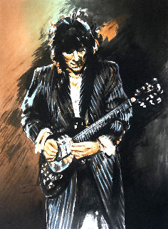 Slide on This 2001 Limited Edition Print - Ronnie Wood (Rolling Stones) Slide on This 2001 Limited Edition Print - Ronnie Wood (Rolling Stones)
