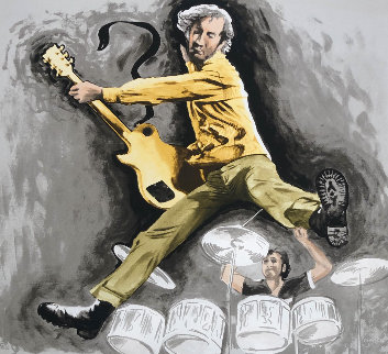 Pete Townsend And Keith Moon 1997 Limited Edition Print - Ronnie Wood (Rolling Stones) Pete Townsend And Keith Moon 1997 Limited Edition Print - Ronnie Wood (Rolling Stones)