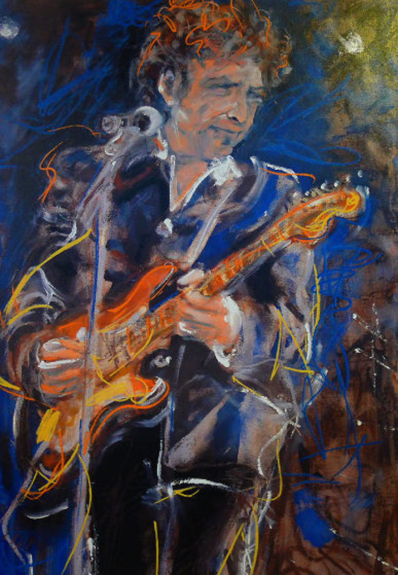 Bob Dylan AP 2002 Limited Edition Print by Ronnie Wood (Rolling Stones) Bob Dylan AP 2002 Limited Edition Print by Ronnie Wood (Rolling Stones)