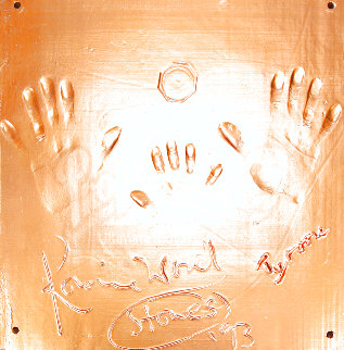 Stones Plaster Sculpture Unique 1993 22 in Sculpture - Ronnie Wood (Rolling Stones) Stones Plaster Sculpture Unique 1993 22 in Sculpture - Ronnie Wood (Rolling Stones)