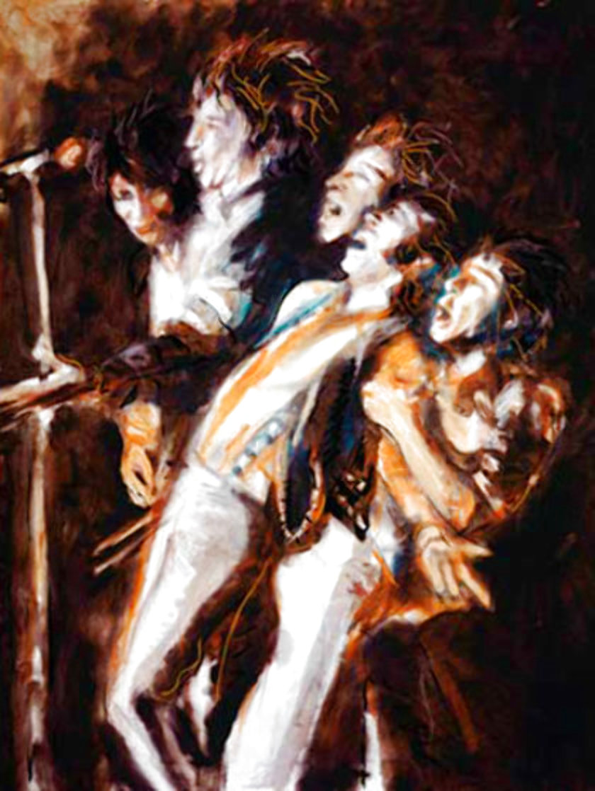 Faces - We'll Meet Again Limited Edition Print by Ronnie Wood (Rolling Stones) Faces - We'll Meet Again Limited Edition Print by Ronnie Wood (Rolling Stones)