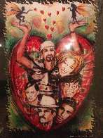 Twice the Magic Poster 1996 HS By Wood and Agassi Limited Edition Print by Ronnie Wood (Rolling Stones) - 3 Twice the Magic Poster 1996 HS By Wood and Agassi Limited Edition Print by Ronnie Wood (Rolling Stones) - 3