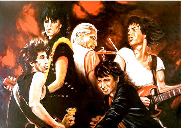 Stones in Sepia AP (1/25) Limited Edition Print - Ronnie Wood (Rolling Stones) Stones in Sepia AP (1/25) Limited Edition Print - Ronnie Wood (Rolling Stones)