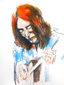John 2002 Limited Edition Print - Ronnie Wood (Rolling Stones) John 2002 Limited Edition Print - Ronnie Wood (Rolling Stones)