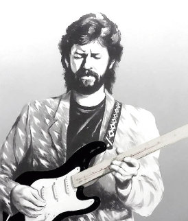 Eric Clapton II Limited Edition Print - Ronnie Wood (Rolling Stones)