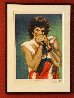 Mick with Harmonica II 2004 Limited Edition Print by Ronnie Wood (Rolling Stones) - 1