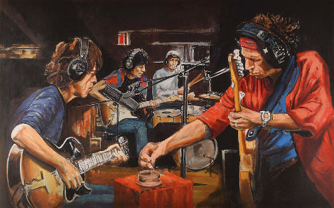 Conversation Piece 2005 Limited Edition Print - Ronnie Wood (Rolling Stones)