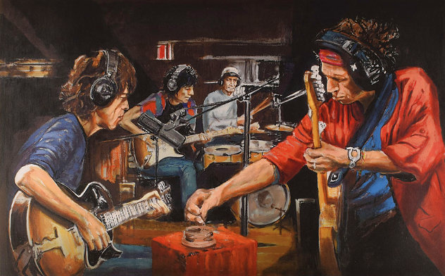 Conversation Piece 2005 Limited Edition Print by Ronnie Wood (Rolling Stones)
