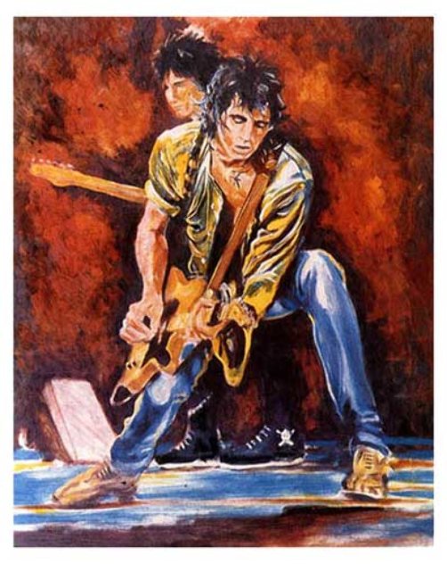 Keith and Ronnie on Stage 1993 Limited Edition Print by Ronnie Wood (Rolling Stones)