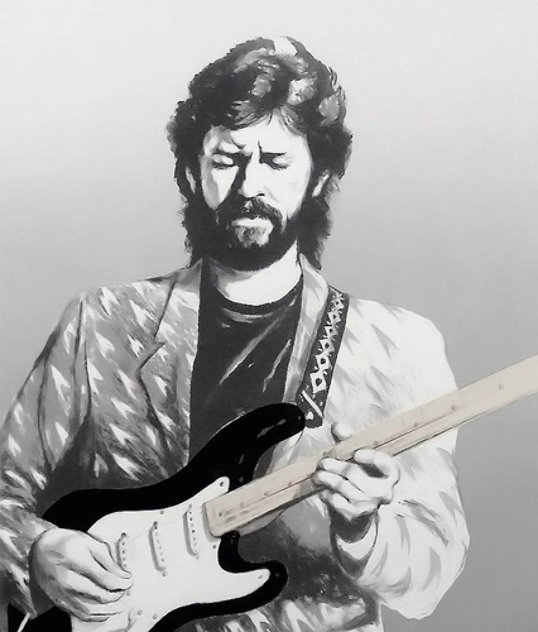 Eric Clapton II Limited Edition Print by Ronnie Wood (Rolling Stones)