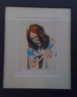 John Lennon Playing the Guitar Limited Edition Print by Ronnie Wood (Rolling Stones) - 1 John Lennon Playing the Guitar Limited Edition Print by Ronnie Wood (Rolling Stones) - 1