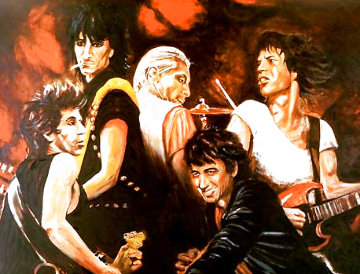 Stones of Sepia 1991 Limited Edition Print - Ronnie Wood (Rolling Stones) Stones of Sepia 1991 Limited Edition Print - Ronnie Wood (Rolling Stones)