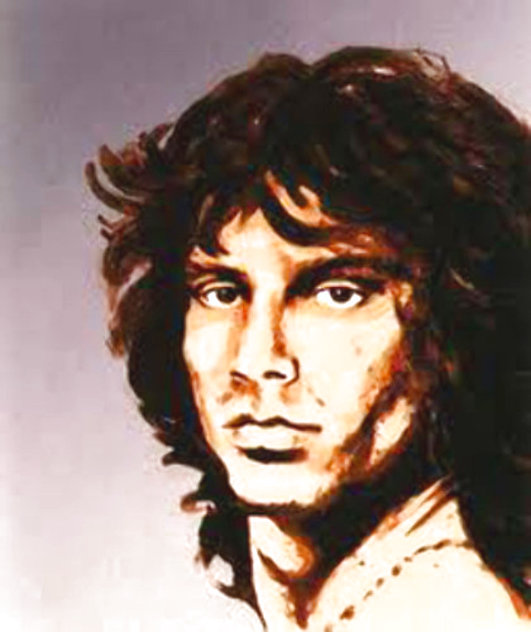Jim Morrison 1991 Limited Edition Print by Ronnie Wood (Rolling Stones)