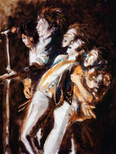 Faces - We'll Meet Again Limited Edition Print by Ronnie Wood (Rolling Stones)
