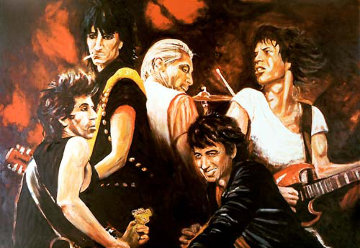 Stones in Sepia II Limited Edition Print - Ronnie Wood (Rolling Stones) Stones in Sepia II Limited Edition Print - Ronnie Wood (Rolling Stones)